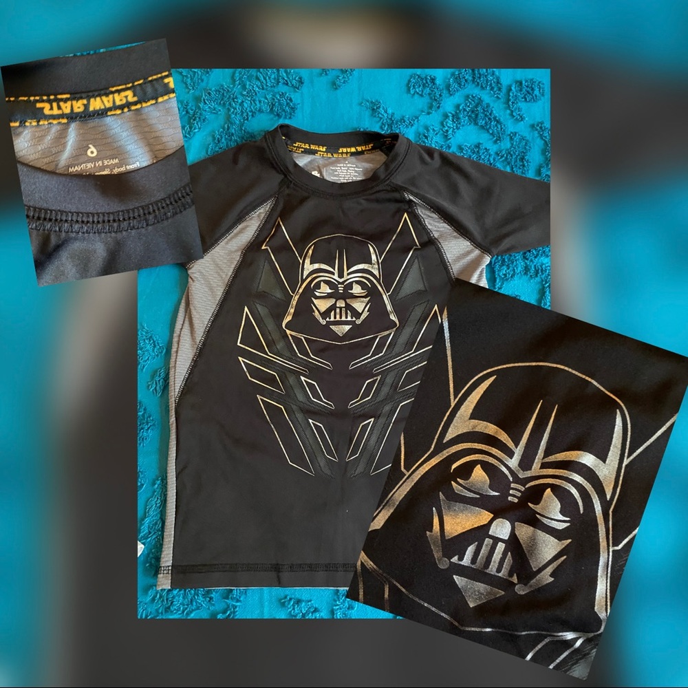 Star Wars metallic shirt